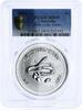 Australia 1 dollar Australia 1 dollar Lunar Calendar I Year of the Snake MS69 PCGS silver coin 2001 -