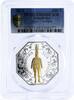 Kazakhstan 500 tenge Kazakhstan 500 tenge Heritage of Issyk Chieftain PR69 PCGS silver coin 2011 -