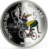 Solomon Islands 5 dollars Solomon Islands 5 dollars Sydney Olympic Games Cycling colored silver coin 2000 -