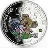 Solomon Islands 5 dollars Solomon Islands 5 dollars Sydney Olympic Games Tennis colored silver coin 2000 -