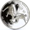 Bhutan 300 ngultrums Bhutan 300 ngultrums Football World Cup in Italy Players silver coin 1990 -