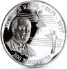 Bhutan 300 ngultrums Bhutan 300 ngultrums Composer Maurice Ravel Playing the Violin silver coin 1993 -