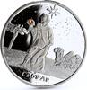 Congo 10 francs Congo 10 francs Three Holy Kings Caspar Camel Desert proof silver coin 2005 -