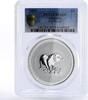 Australia 1 dollar Australia 1 dollar Lunar Calendar I Year of Pig MS69 PCGS silver coin 2007 -