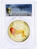 Togo 100 francs Togo 100 francs Tropical Fauna Savannah Lion PR69 PCGS colored AgCuNi coin 2011 -
