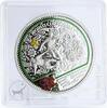 Solomon Islands 5 dollars Solomon Islands 5 dollars Football World in Russia Players silver coin 2017 -