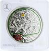 Vanuatu 20 vatu Vanuatu 20 vatu Football World Cup in Russia Players colored silver coin 2018 -