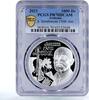 Armenia 1000 dram Armenia 1000 dram 150 Anniversary Birth Alexander Spendiaryan PR70 PCGS 2021 -