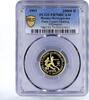 Bosnia and Herzegovina 10000 dinar Bosnia and Herzegovina 10000 dinar Olympics Pairs Figure Skating PR70 PCGS 1993 -