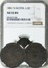 Canada Coins Half Cent Canada - Nova Scotia 1861  graded by NGC as AU-55... 62,51 EUR  + 45,15 EUR frais d'envoi