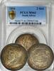 World Coins 2 Shillings South Africa 1896  PCGS MS-61. Toning! PCGS MS-61 356,37 EUR338,55 EUR  + 45,15 EUR frais d'envoi