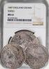 European Coins Crown Great Britain 1687 James II  NGC MS-61. Undergraded... 3795,95 EUR  + 116,07 EUR frais d'envoi