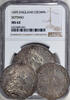European Coins Crown Great Britain 1695 William III First Bust graded by... 3568,20 EUR  + 116,07 EUR frais d'envoi