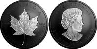 Canada 50$ Canada 2020 50$ Incuse Silver Maple Leaf Rhodium Plated 3 oz Pure Silver Coin -