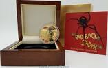 Niue 100$ Niue 2018 100$ Deadly & Dangerous Red-Back Spider 1 oz Gold Proof Coin -