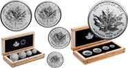 Canada Canada 2017 Queen Elizabeth II A Royal Wedding Anniversary Fractional Set 4 Coin -