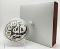 Russia Russia 2014 100 rubles Sochi Winter Olympics 1 KILO Silver Proof Coin 100 Rubles 2014 Proof-Like
