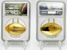 Canada 200$ Canada 2017 200$ Football 1 oz Gold Coin NGC PF70 FDI Theismann Signed -