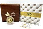 Canada 250$ A Celebration of Her Majesty’s 90th Birthday Emerald Gold Coin -
