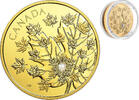 Canada 250$ The Magnificent MAPLE Canadian Diamond Pure Gold Coin -