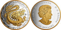 Canada 125$ Canada 2020 125$ Lucky Dragon 1/2 Kilogram Pure Silver Coin #2 -