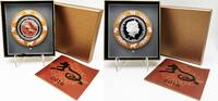 Solomon Islands 25$ Year of The Dog Mother of Pearl Lunar Silver Coin -