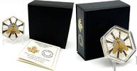 Canada 20$ Nature's Delight The Honey Bee 1 oz Silver Gold Plating Coin -