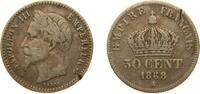 France 50 Centimes France Second Empire 1868 A 50 Centimes - Napoleon III Silver (.835) Paris Mint (2788512) 2.5g VF F 188 Gad 417 KM 814.1 -
