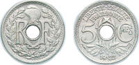 France 5 Centimes France Third Republic 1922 5 Centimes Copper-nickel (31699909) 2.07g UNC F 122 Gad 170 KM 875 GEM 19.2 -