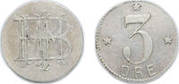 Sweden 3 Ore Sweden ND Token - 3 Ore Nickel 1.64g XF -