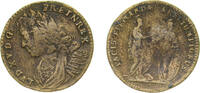 Germany NULL Germany Free imperial city of Nürnberg Holy Roman Empire ND Rechenpfennig - Louis XV (Counter token) Brass Nuremberg Mint 3.87g -
