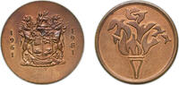 South Africa NULL South Africa Republic 1981 Medal - Republic of South Africa Twentieth Anniversary Bronze 25g UNC -