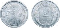 France 2 Francs France Fourth Republic 1948 2 Francs Aluminium-magnesium (32354500) 2.14g UNC F 269 Gad 538 KM 886a Schön 201a -