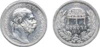 Hungary 1 Crown Hungary 1915 KB 1 Korona - Francis Joseph I Silver (.835) (3934000) 5g UNC KM 492 ÉH 1495 H 2204 Adamo K5.1 -