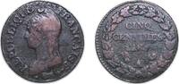 France 5 Centimes France 7 (1798) A 5 Centimes Copper Paris Mint 10.18g VF F 115 Gad 126 / 126a / 126b / 126c KM 640 -
