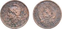 Argentina 2 Centavos Argentina Federal Republic 1889 2 Centavos Bronze (2391000) 9.36g VF Corrossion KM 33 -