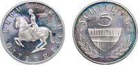 Austria 5 Schilling Austria 1975 5 Schilling (Copper-nickel) Copper-nickel (75% Copper, 25% Nickel) Münze Österreich, (6849000) 4.78g PF KM 2889a Sc -