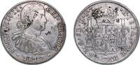 Mexico 8 Reales Mexico Spanish colony 1810 Mo HJ 8 Reales - Ferdinand VII Silver (.903) Mexico City Mint 26.88g XF Chopmarked KM 110 -