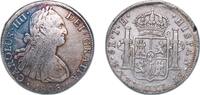 Mexico 8 Reales Mexico Spanish colony 1806 Mo TH 8 Reales - Charles IV Silver (.903) Mexico City Mint 26.94g VF KM 109 -