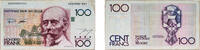 Belgium 100 Francs Belgium 1989-1992 100 Francs Paper VF P 140 -