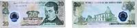 Honduras 20 Lempiras Honduras Republic 2008 20 Lempiras Polymer (Guardian®) UNC P 95 -