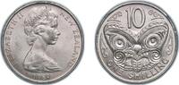 New Zealand 10 Cents 1969 New Zealand 1969 10 Cents / 1 Shilling - Eliza... 4,40 EUR prix TTC + 10,00 EUR frais d'envoi