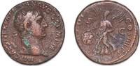 Rome As Rome Roman Empire 101-102 AE As - Trajan (TR POT COS IIII PP; Victory) Bronze Rome Mint 10.36g VF RIC II 434 -