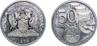 Trinidad and Tobago 50 Cents Trinidad and Tobago British colony 1978 FM 50 Cents Copper-nickel The Franklin Mint (4845) 7g PF KM 33 Schön 32 -