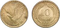 Chile 10 Centésimos Chile Republic 1965 So 10 Centésimos Aluminium bronze Casa de Moneda de Chile Mint (49480000) 8.1g UNC KM 191 -