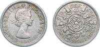 Great Britain 2 Shillings Great Britain United Kingdom 1965 2 Shillings - Elizabeth II (1st portrait; no 'BRITT:OMN') Copper-nickel (48163000) 11.07g VF K -