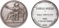 France France Fifth Republic 1965 Medal - Union des industries chimiques Silver plated bronze 23.86g AU -