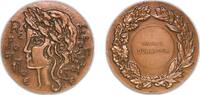 France France Fifth Republic ND Medal - Marianne Bronze 68.06g UNC -