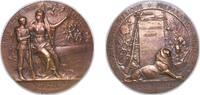 France France Third Republic ND Medal - Prix du ministre de la guerre Bronze 67.07g UNC -