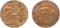 France France Third Republic 1900 Medal - Monnaie de Paris, Exposition de 1900 Bronze 26.38g XF Rim Damage -